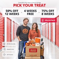 Access Storage - Burlington West Promotion