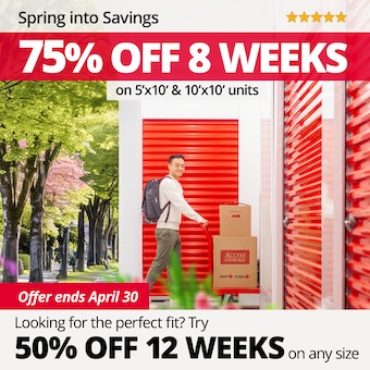 Access Storage - Burlington West Promotion